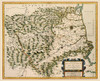Roussillon France - Blaeu 1662 Poster Print by Blaeu Blaeu # ITRO0006