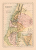 Middle East Palestine Ancient Divisions Israel Poster Print by Black Black # ITPA0031