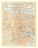 Europe Amsterdam Netherlands - Baedeker 1910 Poster Print by Baedeker Baedeker # ITNE0029