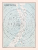 Chart Northern Hemisphere - Bartholomew 1892 Poster Print by Bartholomew Bartholomew # ITNH0001