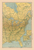North America East United States Canada Poster Print by Hammond Hammond # ITNA0060