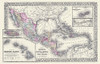 Central America West Indies Mexico United States Poster Print by Mitchell Mitchell # ITME0017