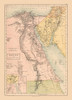 Middle East Egypt Arabia - Black 1867 Poster Print by Black Black # ITME0050