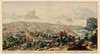 Panoramic Mexico City Mexico - Ogilby 1671 Poster Print by Ogilby Ogilby # ITME0025