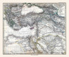 Eastern Mediterranean Sea North Africa Poster Print by Stieler Stieler # ITME0039