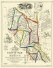 Mexico Mexican American War - Disturnell 1847 Poster Print by DISTURNELL DISTURNELL # ITME0006
