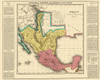 Internal Provinces Mexico - Young 1822 Poster Print by Young Young # ITME0009