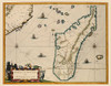Madagascar Africa - Blaeu 1662 Poster Print by Blaeu Blaeu # ITMA0009