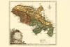 Caribbean Martinique - Jefferys 1760 Poster Print by Jefferys Jefferys # ITMA0002