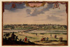 Iberian Peninsula Madrid Spain Panoramic - 1600 Poster Print by Unknown Unknown # ITMA0008