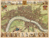 London Thames River England - DeHooghe 1689 Poster Print by De Hooghe De Hooghe # ITLO0003
