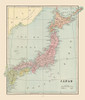 Japan - Cram 1892 Poster Print by Cram Cram # ITJA0024