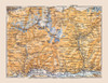 Valtellina North Italy Region - Baedeker 1921 Poster Print by Baedeker Baedeker # ITIT0114