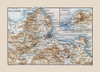 Palermo Trapani Italy - Baedeker 1880 Poster Print by Baedeker Baedeker # ITIT0135