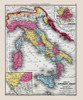 Ancient Italy - Mitchell 1844 Poster Print by Mitchell Mitchell # ITIT0105