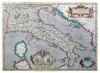 Ancient Italy - Ortelius 1570 Poster Print by Ortelius Ortelius # ITIT0107
