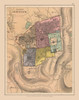 Religions in Modern Jerusalem Israel - Case  1878 Poster Print by Case Case # ITIS0005