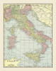 Italy - Cram 1892 Poster Print by Cram Cram # ITIT0034