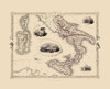 Southern Italy - Tallis 1851 Poster Print by Tallis Tallis # ITIT0012