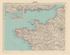 North West France - Schrader 1908 Poster Print by Schrader Schrader # ITFR0169