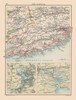 Southern Ireland - Bartholomew 1892 Poster Print by Bartholomew Bartholomew # ITIR0057