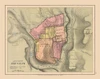 Ancient Jerusalem Israel - Case 1878 Poster Print by Case Case # ITIS0007