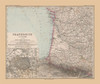 Southwestern France - Stieler 1885 Poster Print by Stieler Stieler # ITFR0144