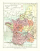 France 1461 - Gardiner 1902 Poster Print by Gardiner Gardiner # ITFR0134