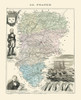 Aisne Region France - Migeon 1869 Poster Print by Migeon Migeon # ITFR0030