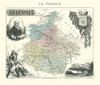 Ardennes Region France - Migeon 1869 Poster Print by Migeon Migeon # ITFR0035