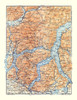 Europe Lake Como Switzerland Italy - Baedeker 1921 Poster Print by Baedeker Baedeker # ITEU0154