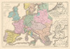 Europe 1715 - Drioux 1882 Poster Print by Drioux Drioux # ITEU0080