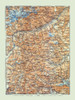 Europe Unter Engadin Switzerland Italy Poster Print by Baedeker Baedeker # ITEU0152
