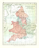 England Wales 1643 - Gardiner 1902 Poster Print by Gardiner Gardiner # ITEN0030
