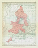 England Wales 1643 - Gardiner 1902 Poster Print by Gardiner Gardiner # ITEN0029