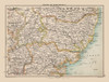 Southern England - Bartholomew 1892 Poster Print by Bartholomew Bartholomew # ITEN0129