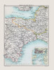 South West England - Bartholomew 1892 Poster Print by Bartholomew Bartholomew # ITEN0132