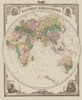 Eastern Hemisphere - Andreas 1875 Poster Print by Andreas Andreas # ITEH0007