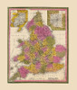 Great Britain England - Mitchell 1846 Poster Print by Mitchell Mitchell # ITEN0006