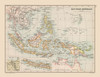 Asia Indonesia - Bartholomew 1892 Poster Print by Bartholomew Bartholomew # ITIN0021