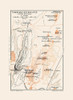 Africa Tombs of the Kalifs Egypt - Baedeker 1913 Poster Print by Baedeker Baedeker # ITEG0031