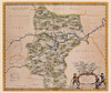 Hubei Province China - Blaeu 1655 Poster Print by Blaeu Blaeu # ITHU0004