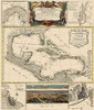 Gulf of Mexico Caribbean - Homann 1817 Poster Print by Homann Homann # ITGU0013