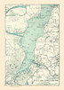 Kiel Surroundings Germany - Baedeker 1914 Poster Print by Baedeker Baedeker # ITGE0145