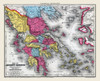 Ancient Greece - Mitchell 1844 Poster Print by Mitchell Mitchell # ITGR0059