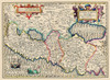 Palestine Israel - Mercator 1630 Poster Print by Mercator Mercator # ITHO0004