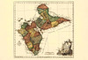 Caribbean Guadeloupe - Jefferys 1775 Poster Print by Jefferys Jefferys # ITGU0003