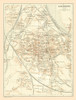 Augsburg Germany - Baedeker 1896 Poster Print by Baedeker Baedeker # ITGE0181