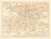 Nuremberg Germany - Baedeker 1896 Poster Print by Baedeker Baedeker # ITGE0192