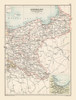 Eastern Germany - Bartholomew 1892 Poster Print by Bartholomew Bartholomew # ITGE0044